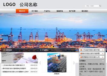 商務(wù)型成品案例站No:4887