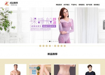 響應式成品案例站No:804