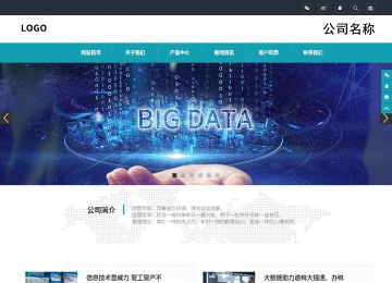 響應(yīng)式成品案例站No:805