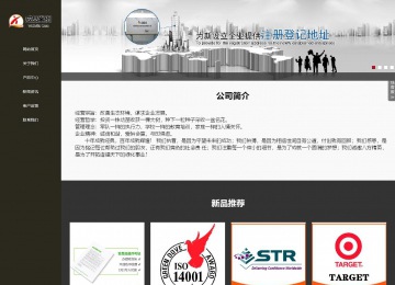 響應式成品案例站No:807